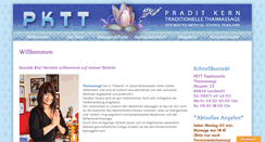 Desktop Screenshot of pradit-kern-thaimassage.de